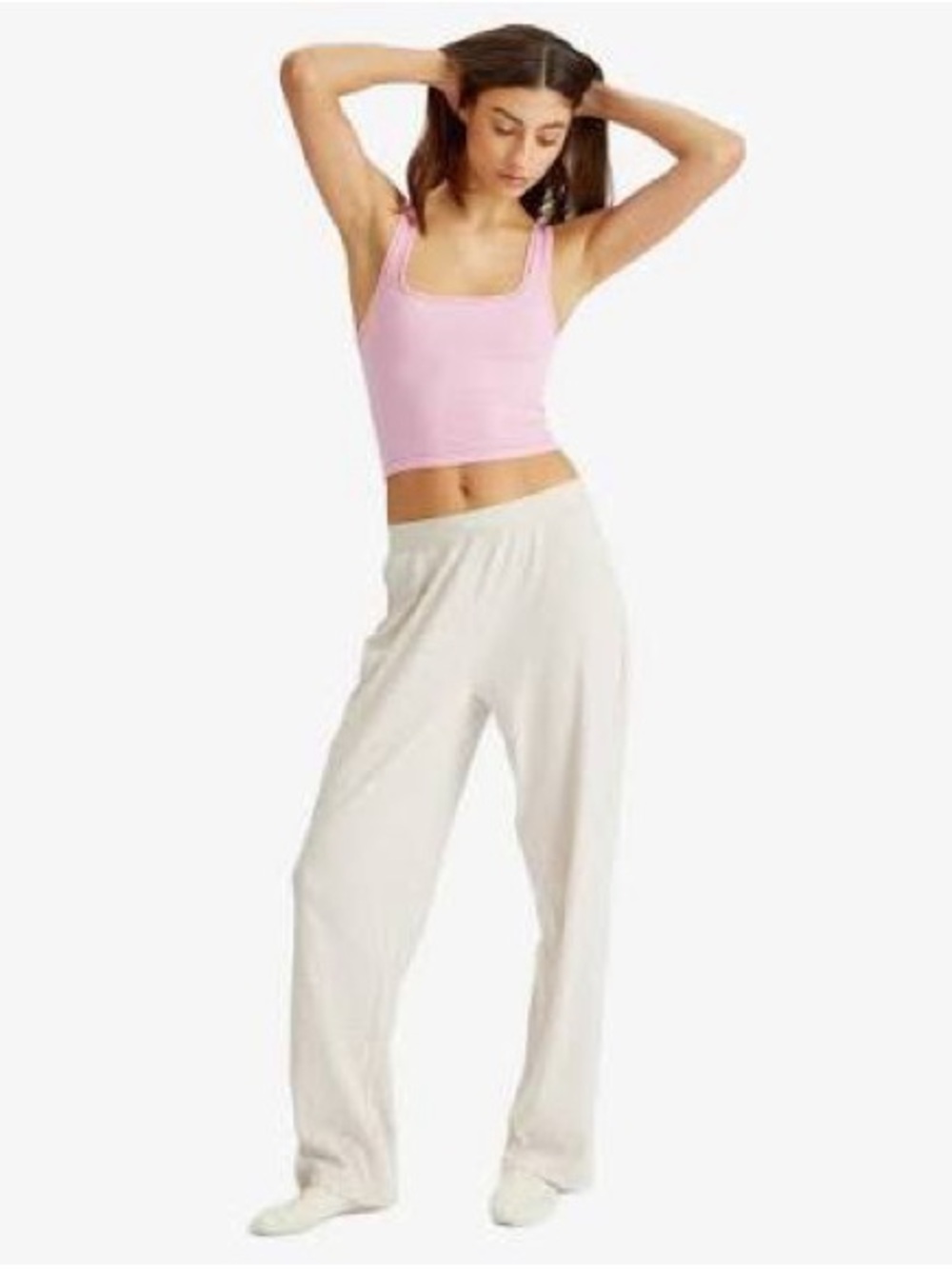 Skims Cotton Rib Boxer Pants